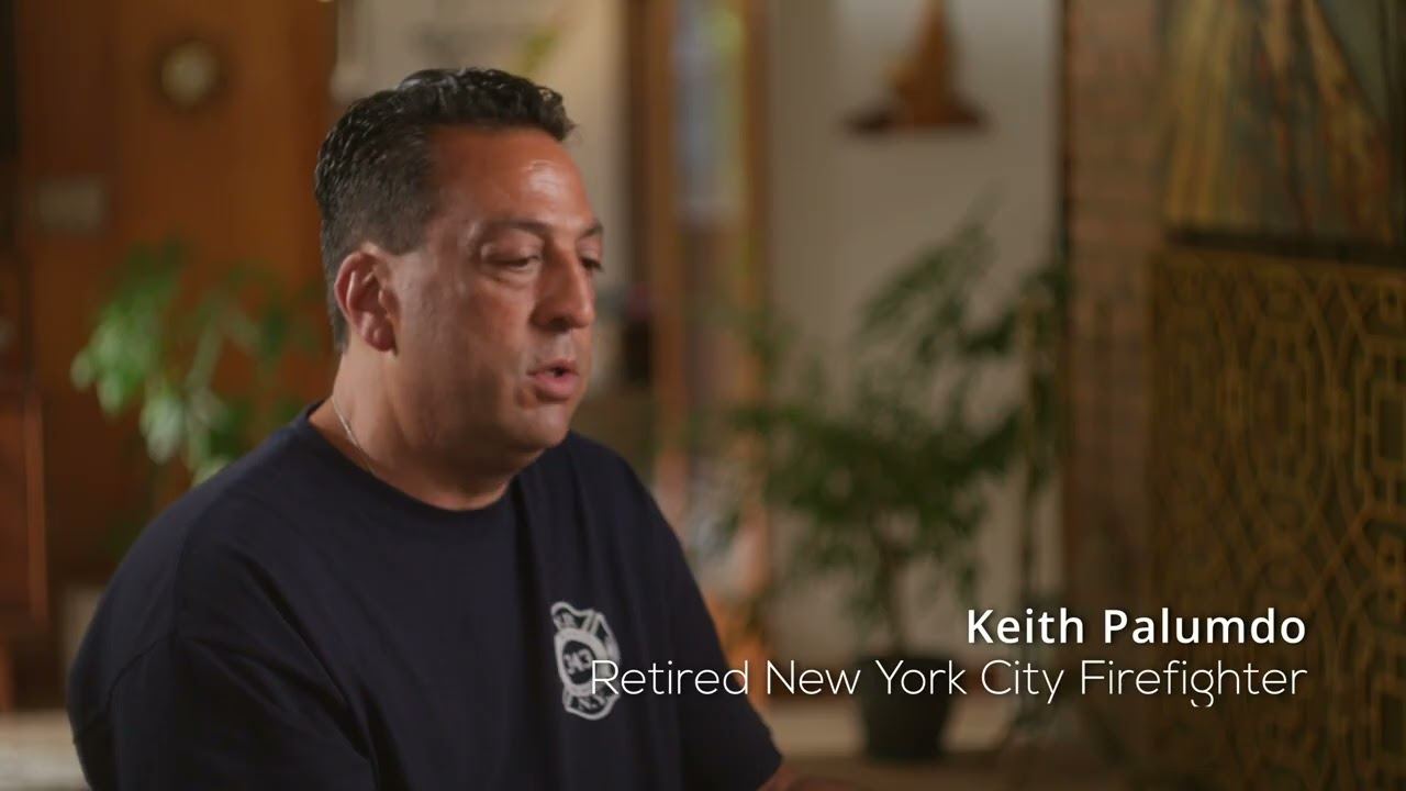 Keith Palumdo, retired New York City firefighter